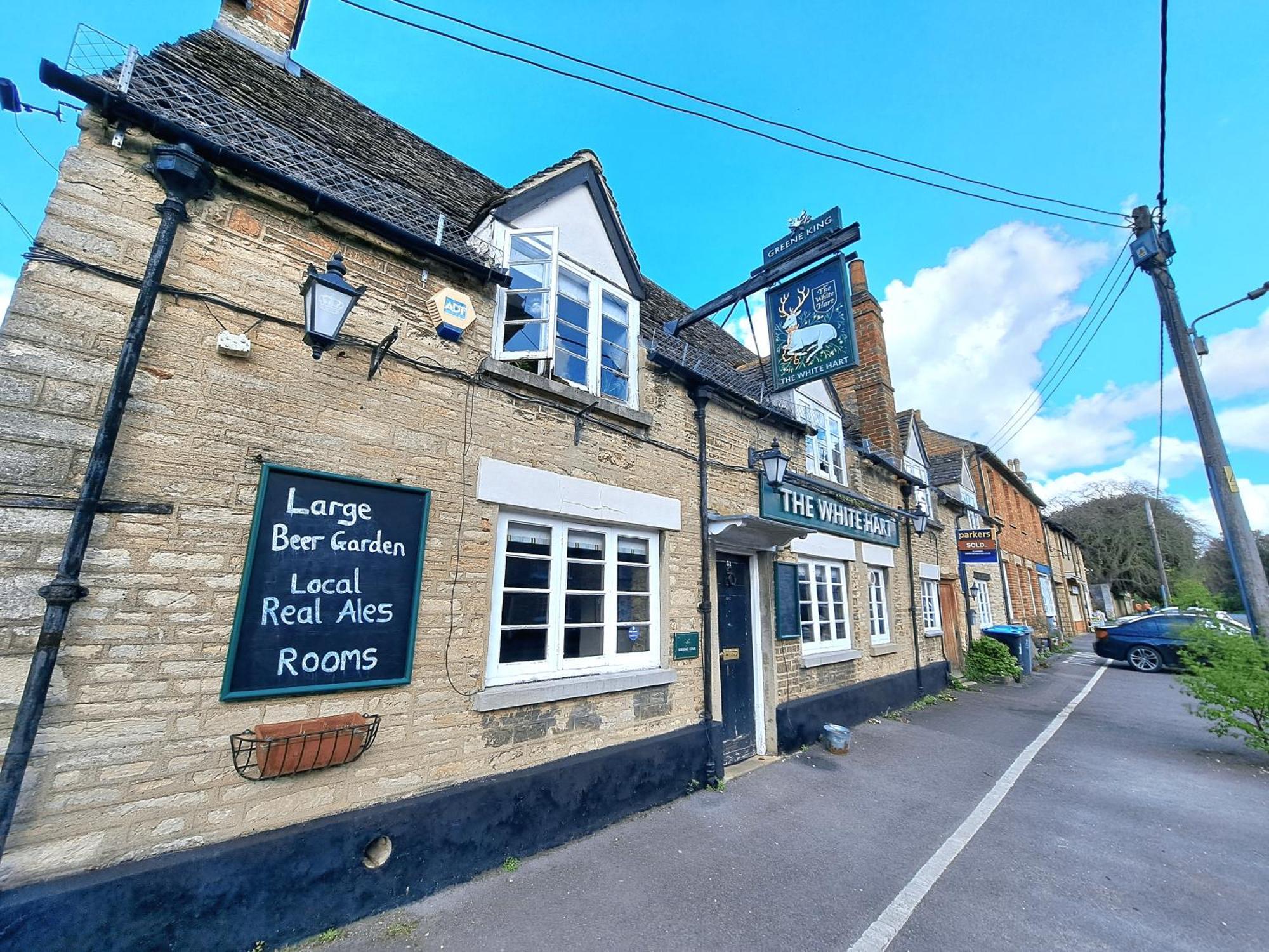 Bed and Breakfast The White Hart Eynsham Екстер'єр фото